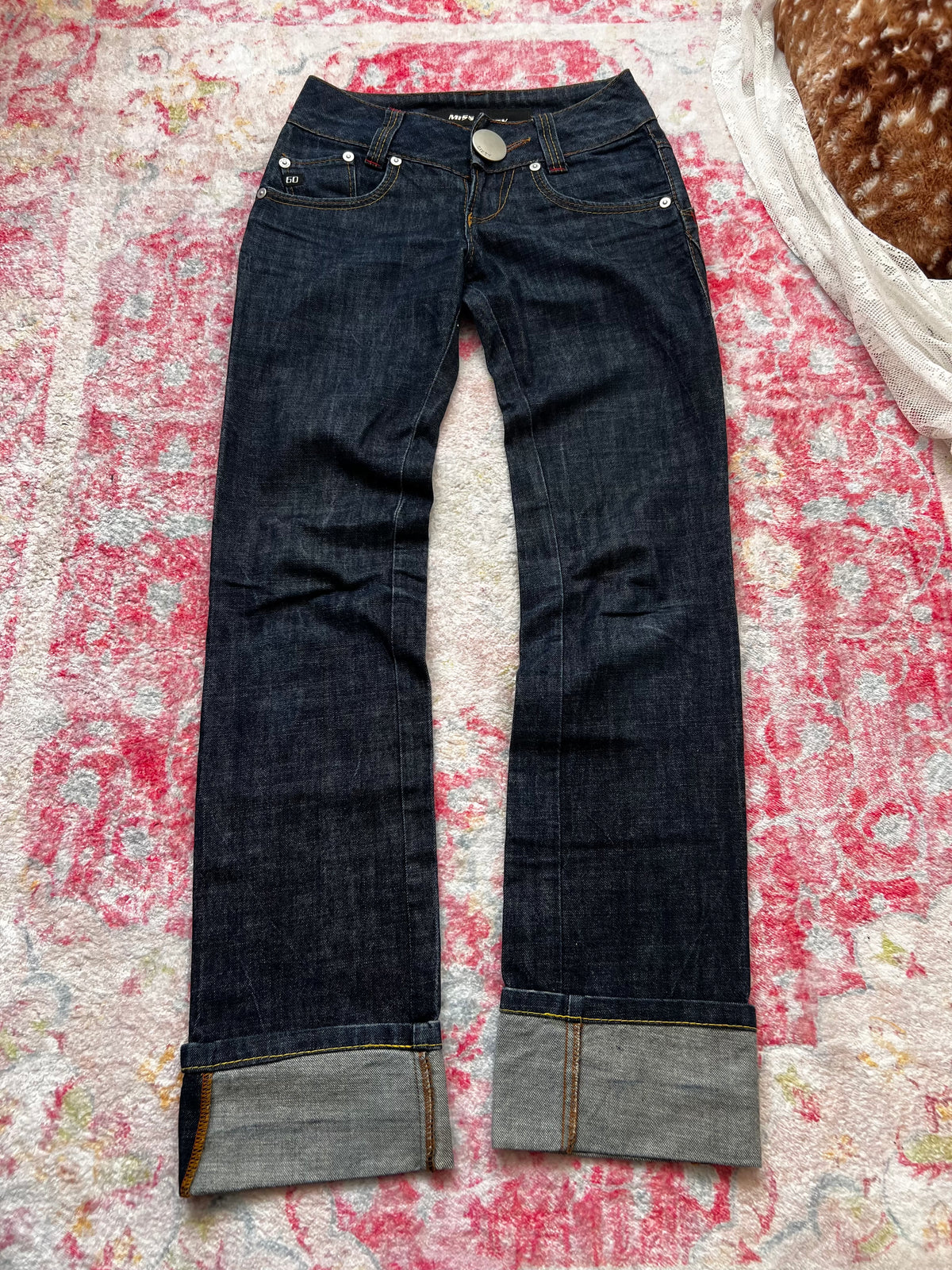 Miss Sixty low rise straight leg jeans